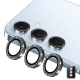 Samsung Galaxy A37 / A57 ENKAY Glitter Kameralinsebeskyttelse - Svart