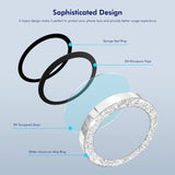 Samsung Galaxy A37 / A57 ENKAY Glitter Kameralinsebeskyttelse - Rosa