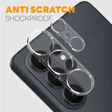 Samsung Galaxy S26 Ultra NORTHJO Herdet Kameralinsebeskyttelsesglass - Gjennomsiktig