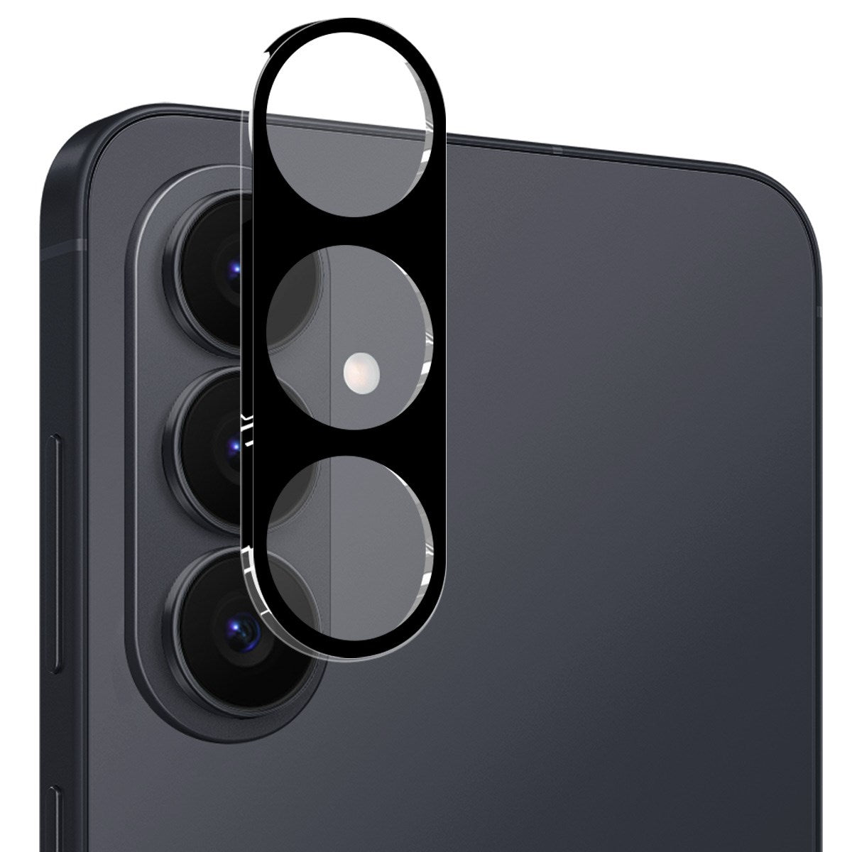 Samsung Galaxy S26+ (Plus) ENKAY Herdet Kameralinsebeskyttelsesglass - Svart