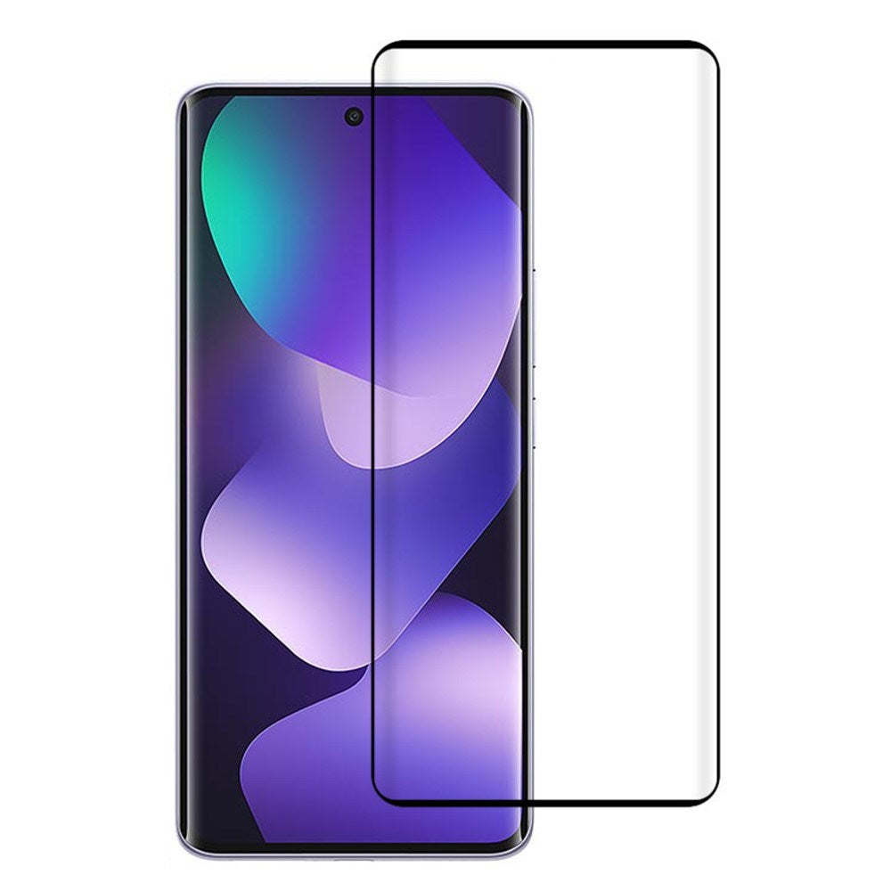 Xiaomi Redmi Note 15 (5G / 4G) / Poco M8 Skjermbeskytter i Herdet Glass - Gjennomsiktig / Svart Kant