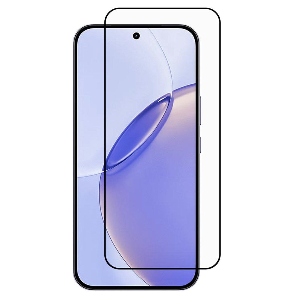 Realme 16 Pro Skjermbeskytter Glass - Gjennomsiktig / Svart Kant