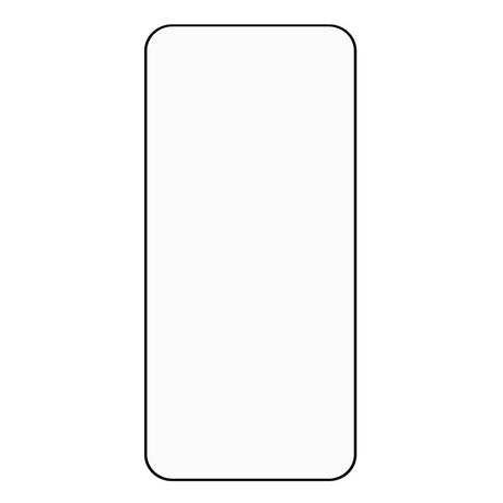 Honor Magic8 Lite Herdet Beskyttelsesglass - Gjennomsiktig / Svart