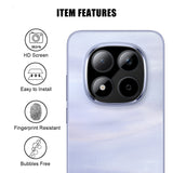 Xiaomi Redmi Note 15 Pro (5G) / 15 Pro+ (Plus) Herdet Kameralinsebeskyttelsesglass – Gjennomsiktig