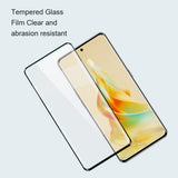 OPPO Reno15 F (5G) / Reno14 F (5G) / Reno13 (5G) Amorus Herdet Skjermbeskyttelsesglass – Gjennomsiktig / Svart