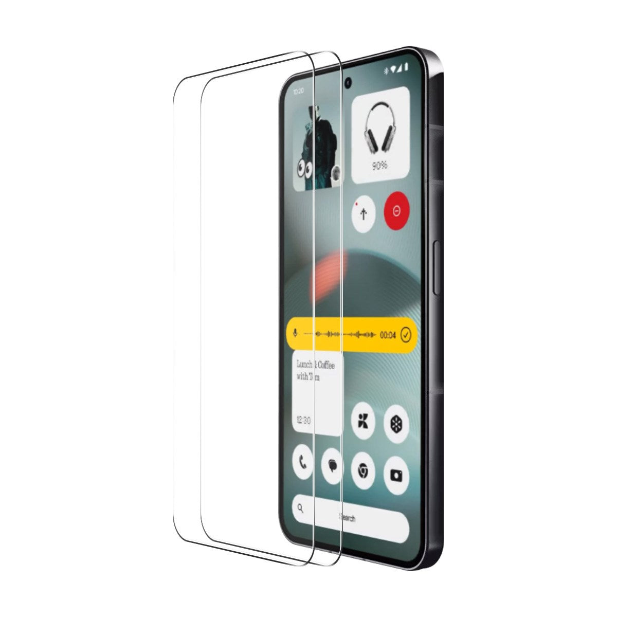 Nothing Phone (4a) / (4a) Pro ENKAY Skjermbeskyttelsesglass - 2 stk - Gjennomsiktig