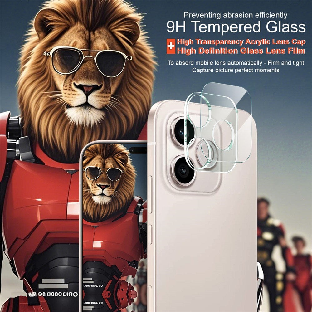 Honor 600 Lite IMAK Beskyttelsesglass til Kameralinse - Gjennomsiktig