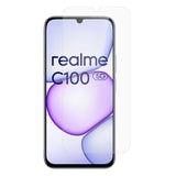Realme C100 Skjermbeskytter i Herdet Glass - Gjennomsiktig