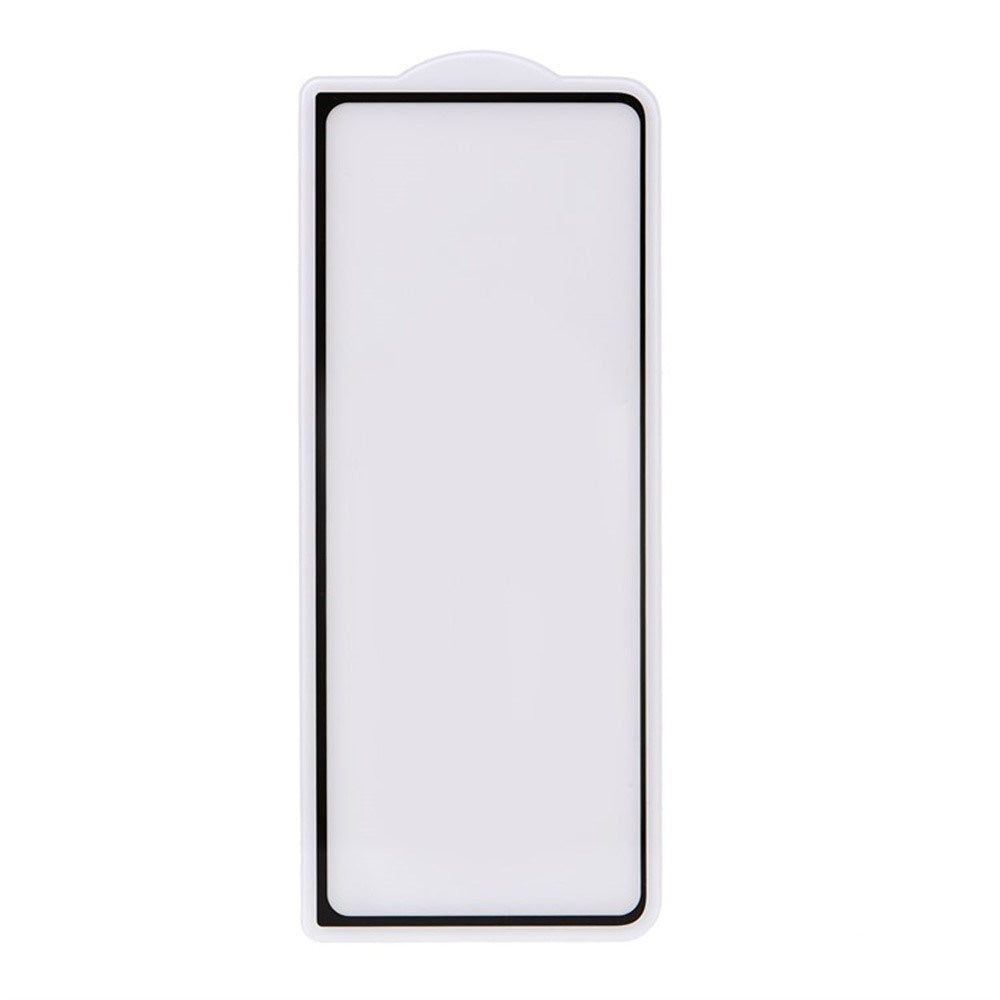 Samsung Galaxy Z Fold8 Skjermbeskytter i Herdet Glass - Gjennomsiktig / Svart Kant