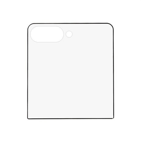 Samsung Galaxy Z Flip8 Bakskjermbeskytterglass - Gjennomsiktig