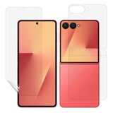 Samsung Galaxy Z Flip8 Skjermbeskytter Sett med 4 - Gjennomsiktig