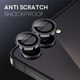 Samsung Galaxy Z Flip8 NORTHJO Kameralinsebeskyttelse - Metall & Glass - Svart
