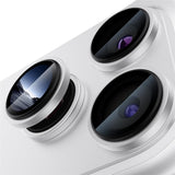iPhone 18 Pro Kameralinsebeskyttelse - Metall & Glass - Sølv