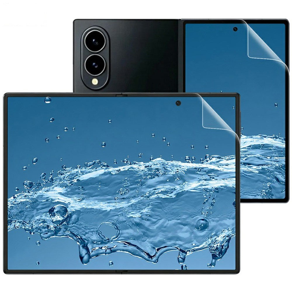 Samsung Galaxy Z Fold 8 IMAK Skjermbeskyttelsesfilm - Front- & Bakskjerm - Gjennomsiktig