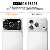 iPhone 18 Pro Herdet Kameralinse Beskyttende Glass - Svart