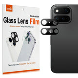 Google Pixel 11 Pro Fold IMAK Herdet Glass Kameralinsebeskytter – Svart