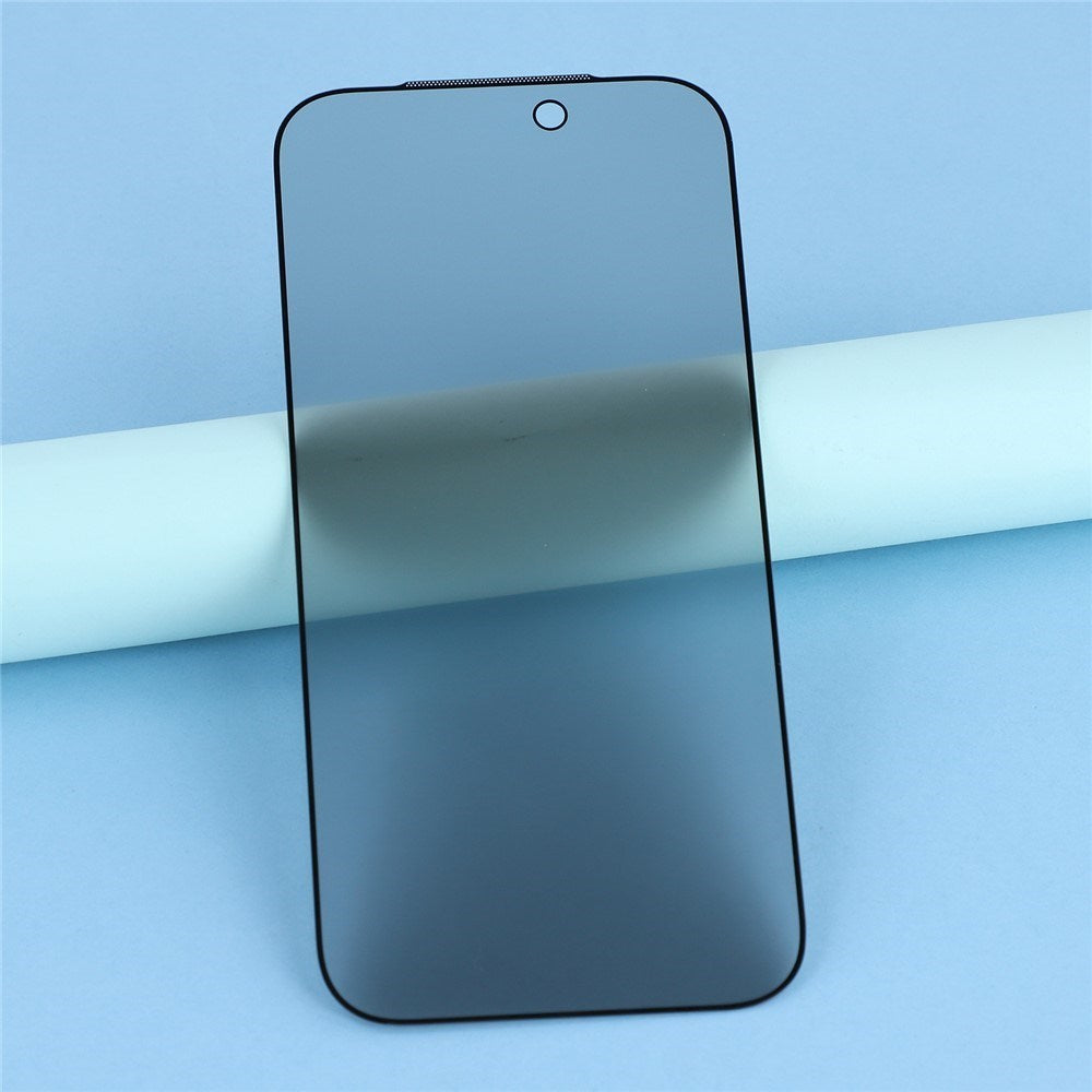 iPhone 18 Pro 2,5D Arc Edge Herdet Glass Skjermbeskytter - Privacy - Gjennomsiktig