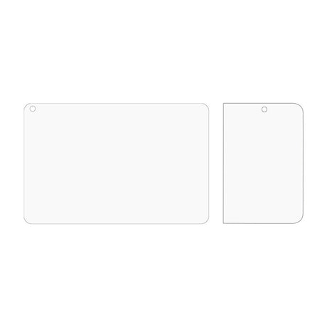 iPhone Fold Matt Skjermbeskyttelsesfilm - Gjennomsiktig