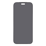 iPhone 18 Pro Privacy Skærmbeskyttelse - Herdet Glass med Silk Print - Gjennomsiktig
