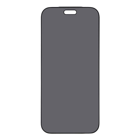 iPhone 18 Pro Privacy Skærmbeskyttelse - Herdet Glass med Silk Print - Gjennomsiktig