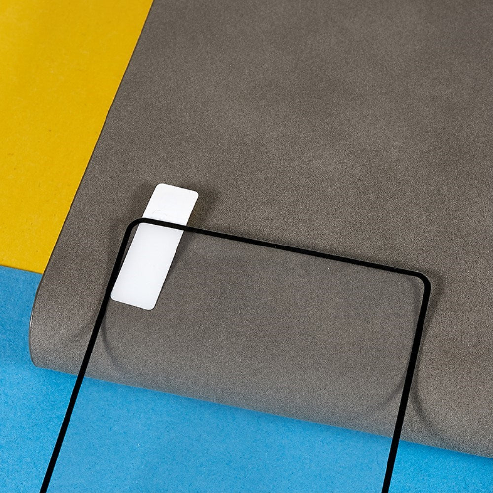 Google Pixel 7A Full Fit Herdet Skjermbeskyttelsesglass - Gjennomsiktig / Svart