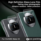 Huawei Mate X3 IMAK Herdet Glass Kameralins - Gjennomsiktig (2 stk.)