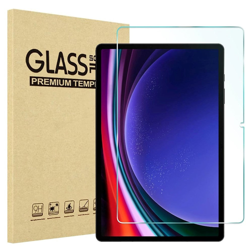 Samsung Galaxy Tab S9 FE+ (Plus) Skjermbeskytter - Glass - Gjennomsiktig