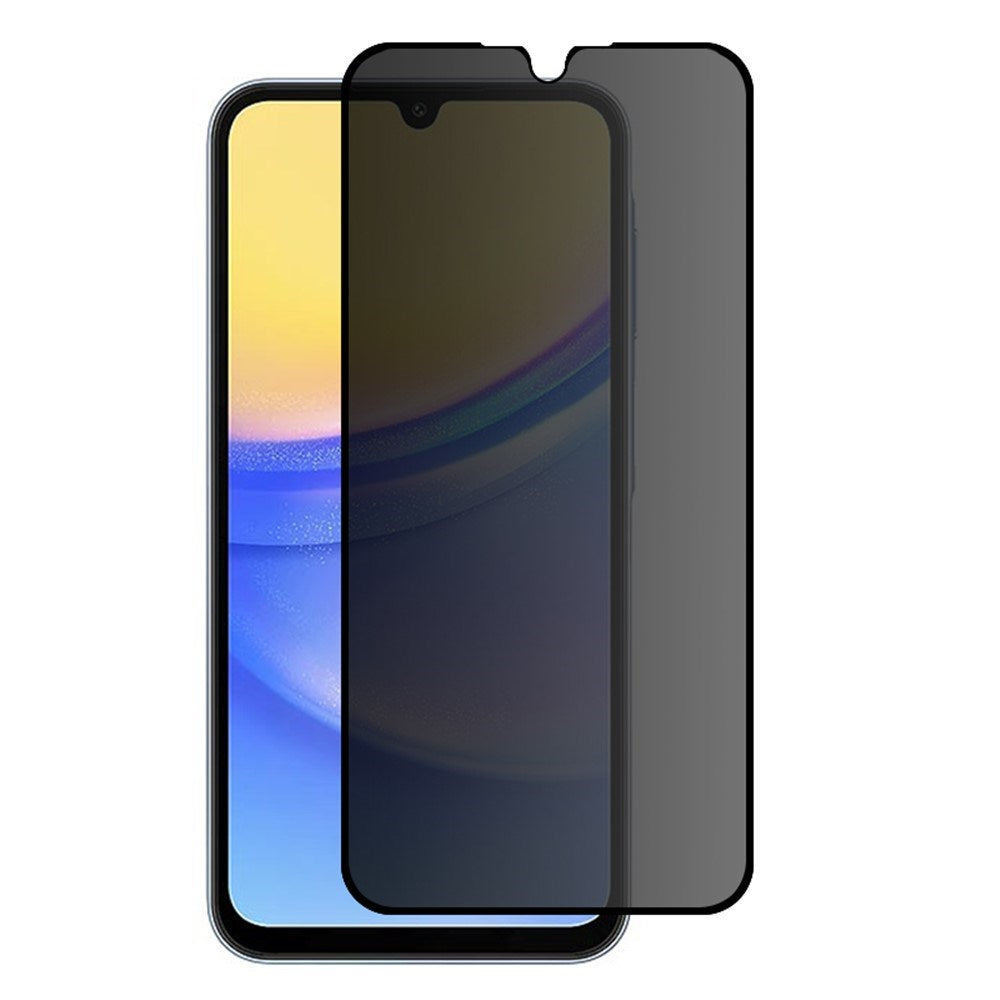 Samsung Galaxy A15 / A15 (5G) Skjermbeskytter i Herdet Glass med Personvernfunksjon - Gjennomsiktig