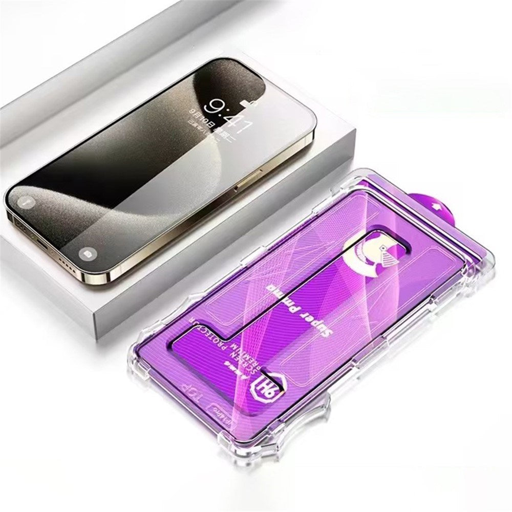 iPhone 11 Pro / XS / X Skjermbeskytter med Monteringsramme - Gjennomsiktig