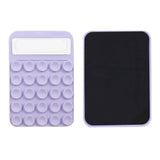 Magnetisk Silikon Sugekopp m. Kickstand - Lilla