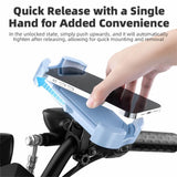 Mobiltelefonholder for Sykkel (Maks. Mobil: 170 mm) - Sykkelstyre - Svart