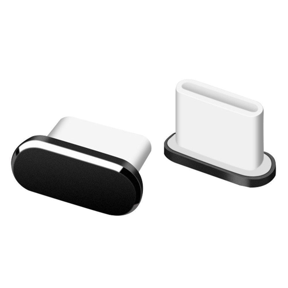 Støvbeskytter for USB-C – Svart