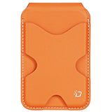 DUX DUCIS Magnetisk Kortholder for 5 Kort med Stativfunksjon - MagSafe Kompatibel - Oransje