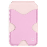DUX DUCIS Magnetisk Kortholder for 5 Kort med Stativfunksjon - MagSafe Kompatibel - Rosa