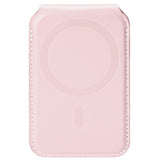 DUX DUCIS Magnetisk Kortholder for 5 Kort med Stativfunksjon - MagSafe Kompatibel - Rosa
