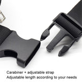 Vanntett Nylon Veske - Svart