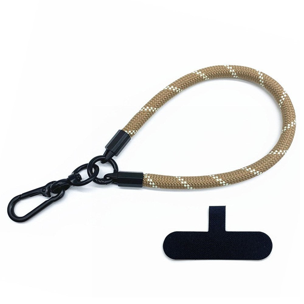 Polyester Håndleddsstropp m. Innleggsplate - 30cm - Beige / Hvit