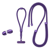 3-i-1 Nylonstropp til Mobil - 150cm / 50cm - Lilla