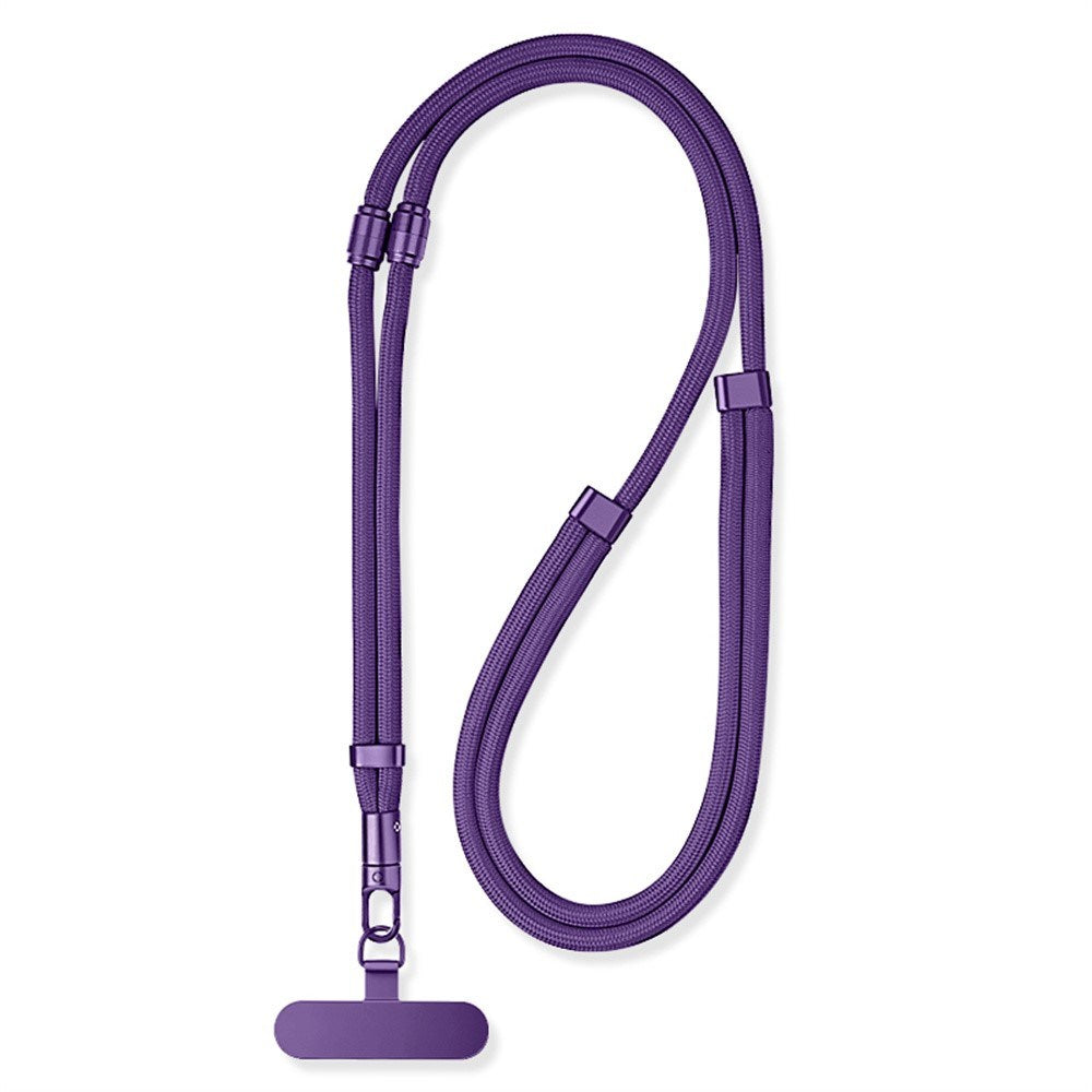 3-i-1 Nylonstropp til Mobil - 150cm / 50cm - Lilla
