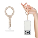 Polyester Fingerstropp til Mobil - 10cm - Beige
