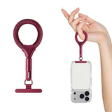 Polyester Fingerstropp til Mobil - 10cm - Rød