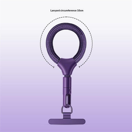 Polyester Fingerstropp til Mobil - 10cm - Rød