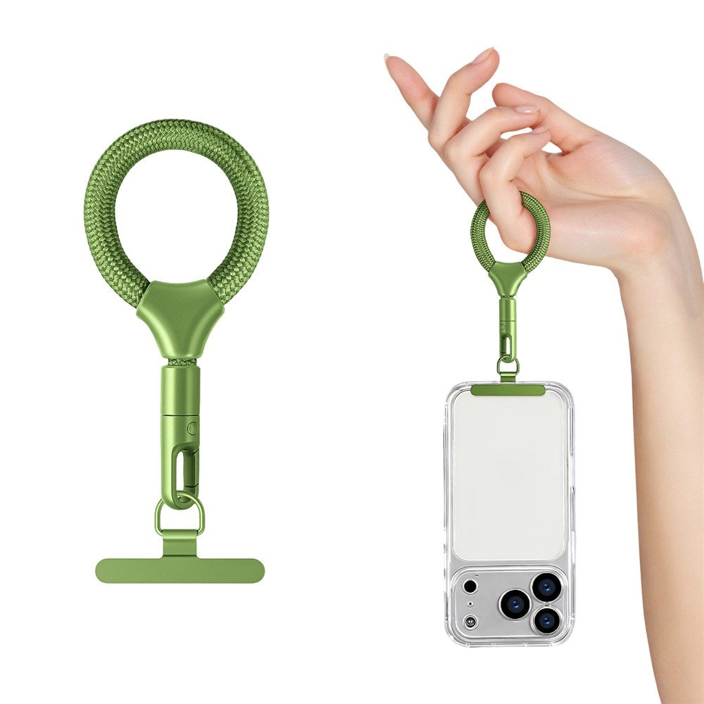 Polyester Fingerstropp til Mobil - 10cm - Grønn