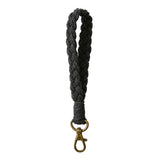 Nøkkelbånd / Håndleddsstropp 18cm - Tekstil - Svart