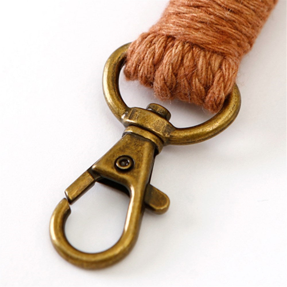 Nøkkelbånd / Håndleddsstropp 18cm - Tekstil - Svart
