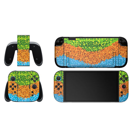Nintendo Switch 2 Dekorativ Full Fit Skin - Teal