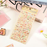 Mini 3D Bubble Foam Stickers - Blandede Mat