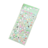 Mini 3D Bubble Foam Stickers - Blandede Dyr