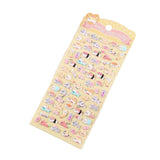 Mini 3D Bubble Foam Stickers - Kaniner & Sushi