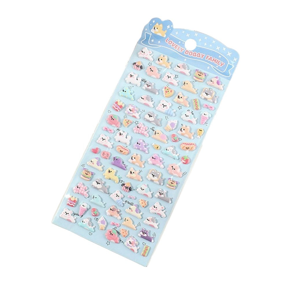 Mini 3D Bubble Foam Stickers - Hunder & Mat